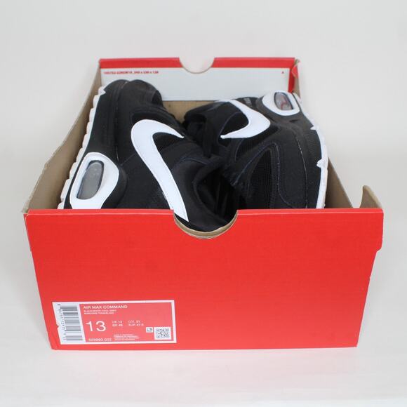 Nike Air Max Command Black White Cool Gray 629993-032 Men's Size 13 New - Picture 6 of 6